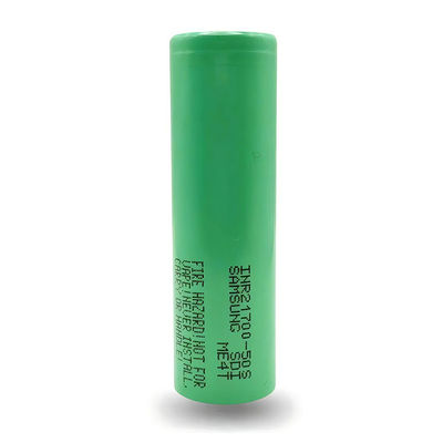 Qualidade  Samsung 50S 21700 Batteries 5000mAh 25A Battery 3.6V Lithium Ion Battery Cell INR21700-50S Fábrica