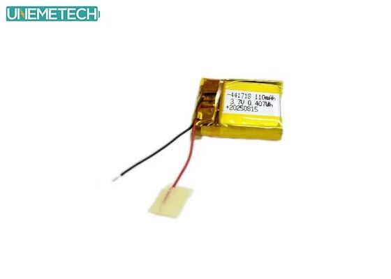 Qualidade  3.8V 110mAh 441718 High Voltage Polymer Lithium Ion Battery for Medical Bracelet Fábrica