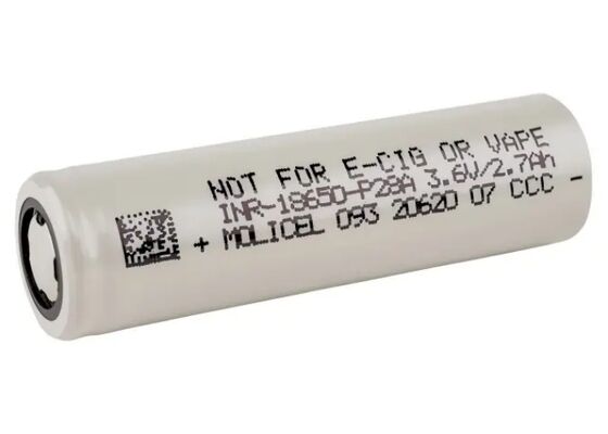 Qualidade  Molicel P28A 18650 Battery 3.6V 2800mAh 35A Discharge Lithium-ion Cylindrical Cell Fábrica