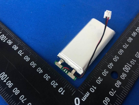 3.7V 2300mah Pacote de bateria de polímero de lítio de célula única 853465 com IEC62133 para equipamentos médicos