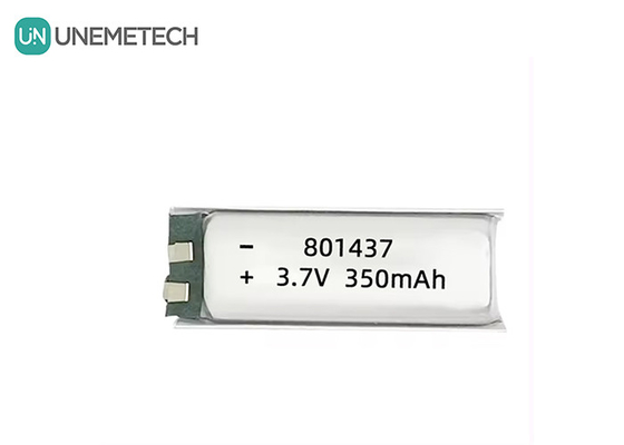 801437 3A Bateria de polímero de alta taxa 3.7v 350mah Bateria Lipo Para dispositivos eletrônicos IoT