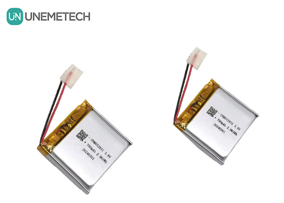 4Bateria de iões de lítio de alta tensão de.35V 682531 780mAh 3.8V Bateria para dispositivos portáteis CE aprovada