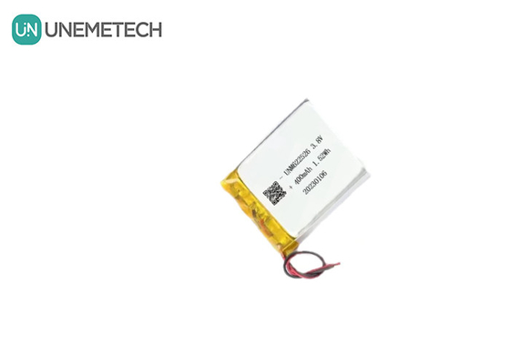 Customizado 3.8V 400mAh Bateria de Íons de Lítio de Alta Voltagem Pack 622526 Para relógios inteligentes