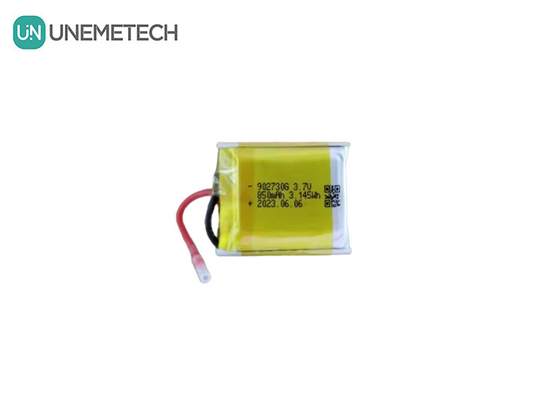 3.7V 850mAh Bateria recarregável de lítio de polímero 902730 para carregador de câmera digital GPS
