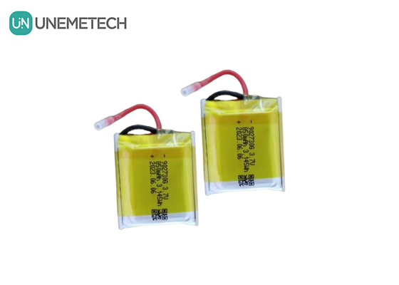 3.7V 850mAh Bateria recarregável de lítio de polímero 902730 para carregador de câmera digital GPS
