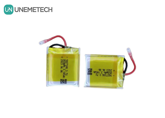 3.7V 850mAh Bateria recarregável de lítio de polímero 902730 para carregador de câmera digital GPS