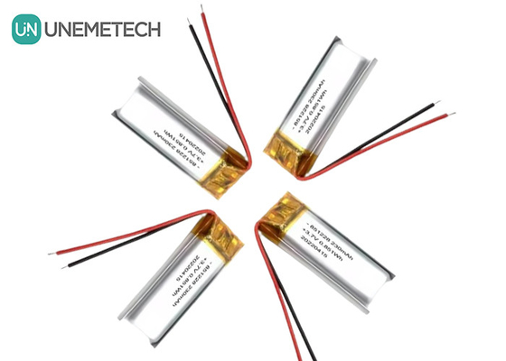 UNEMETECH 230mAh Bateria LiPo 3,7V Bateria de polímero de lítio 851228 para caneta de controle remoto