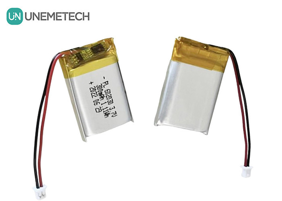 3.7V 300mAh Customizado Prata recarregável de iões de lítio Polymer Battery Pack 602030 para GPS Tracker