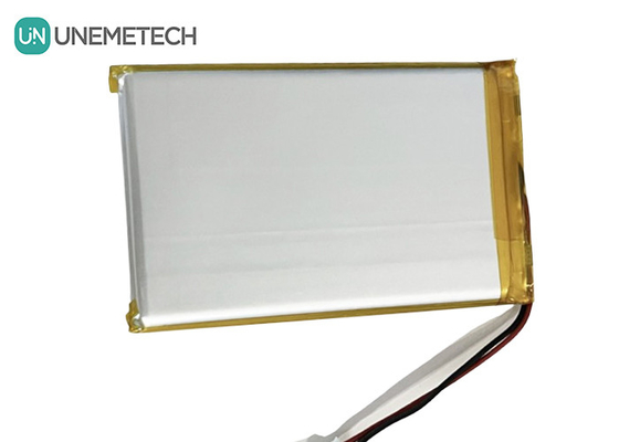 3.7V 3000mAh Bateria recarregável de iões de lítio 605080 com PCB e conector de fio para eletrônicos