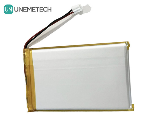 3.7V 3000mAh Bateria recarregável de iões de lítio 605080 com PCB e conector de fio para eletrônicos