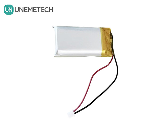 3.7V 600mAh Bateria recarregável de Li-polímero 802040 para produtos eletrónicos