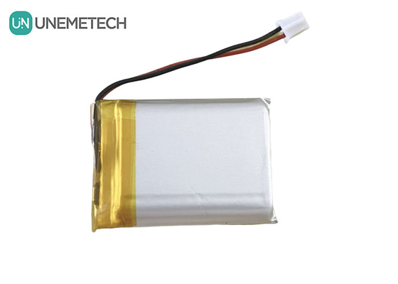 803040 Bateria recarregável de Li-polímero de 3,7 V 3,7 Wh Bateria de bolsa de 1000 mAh com conector JST-PH-2P