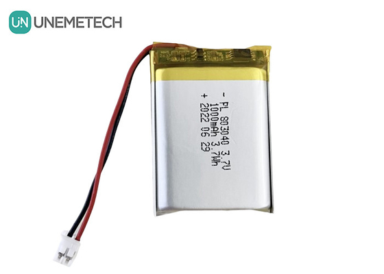 3Bateria de lítio polímero de.7V 803040 1000mAh Bateria de polilítio para instrumento cosmético