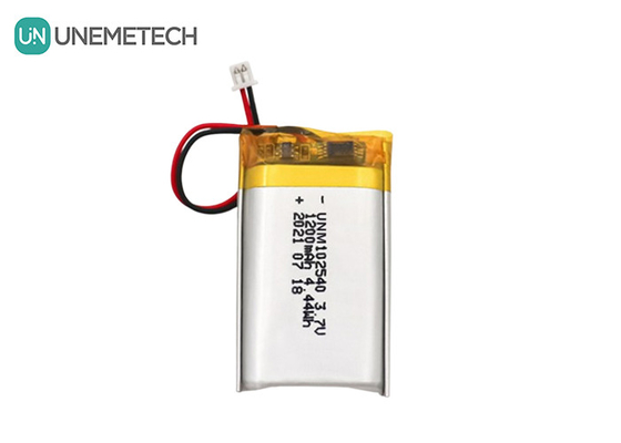 Bateria de polímero de lítio personalizada 102540 3.7V 1200mAh Bateria Li-Po para equipamentos de beleza