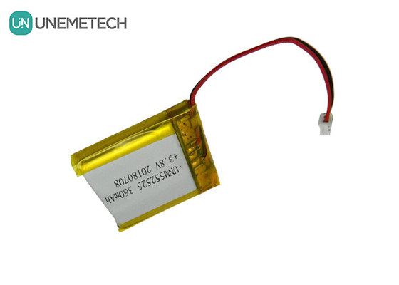 4.35V 360mAh Polímero Bateria de Íons de Lítio de Alta Tensão 552525 3.8V Para Dispositivos Portáteis