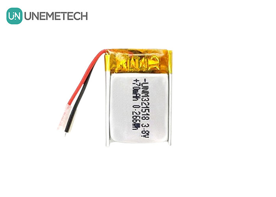 3.8V Bateria Li-Ion de Alta Voltagem Bateria Lipo Ultra Pequena 4.35V 70mAh 321518 Para rastreador GPS