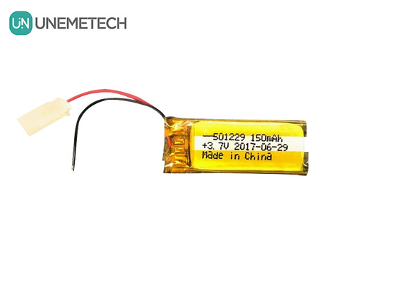 Bateria de lítio-íon 3,7 V 150 mAh 501229 para peças de equipamento eletrónico