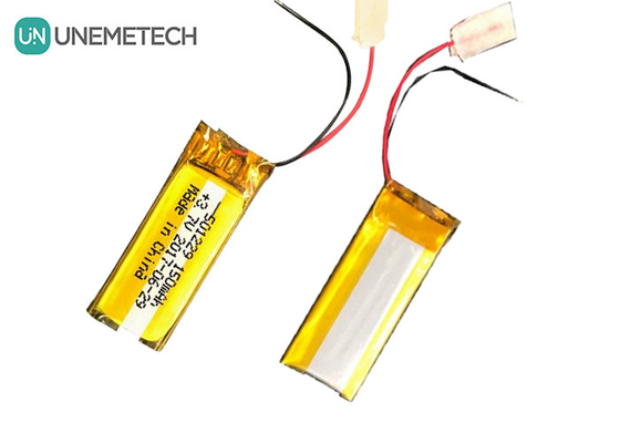 Bateria de lítio-íon 3,7 V 150 mAh 501229 para peças de equipamento eletrónico