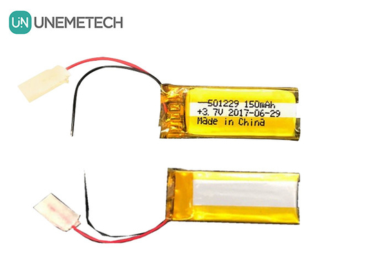 Bateria de lítio-íon 3,7 V 150 mAh 501229 para peças de equipamento eletrónico