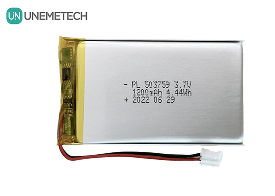 Bateria recarregável Li Polymer 3.7V 1200mAh 503759 Bateria de Polilítio para Advisement Player