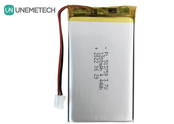 Bateria recarregável Li Polymer 3.7V 1200mAh 503759 Bateria de Polilítio para Advisement Player