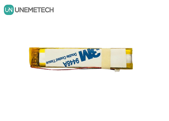 Bateria de polímero de lítio customizada de 3,7V 260mAh 351363 para óculos inteligentes