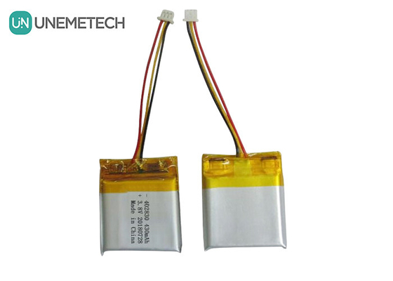 Bateria Li-Polymer de Alta Tensão 402830 3.8V 430mAh HV Baterias LiPo para Dispositivos Médicos