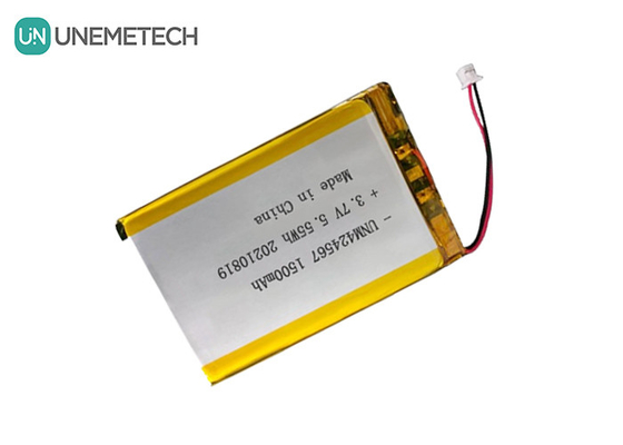 424567 Bateria recarregável Li-po 3.7V 1500mah Bateria Lipo para leitor de cartão inteligente de identificação automática