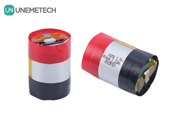 18250 630mAh 3.7V Bateria de polímero de iões de lítio recarregável cilíndrica com corrente de descarga 5A