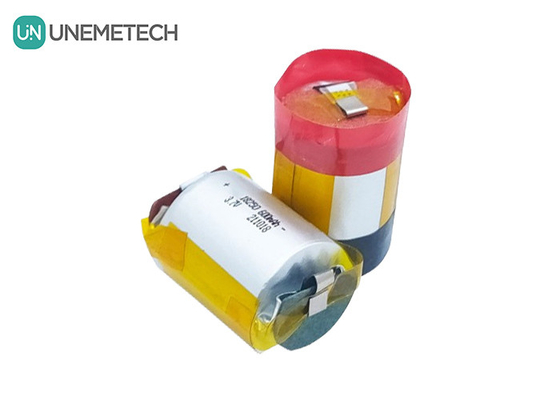 18250 630mAh 3.7V Bateria de polímero de iões de lítio recarregável cilíndrica com corrente de descarga 5A