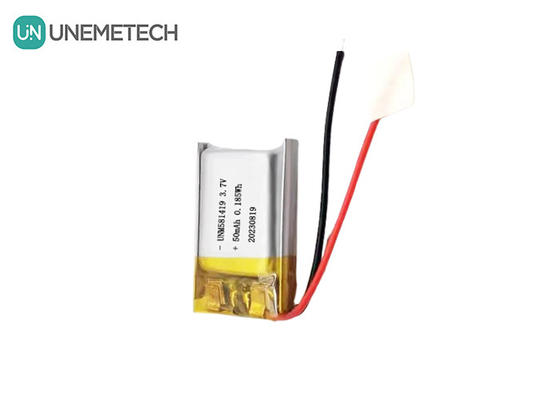 Ultra Pequena Bateria Lipo de 3,7v 50mah 15C Bateria de íons de lítio de alta taxa de descarga 581419