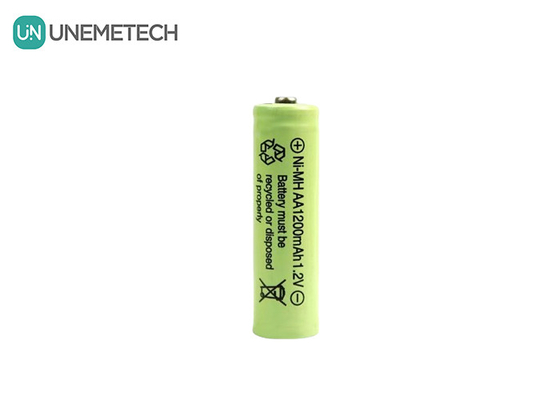 AA1200 1.2V AA 1200mAh Baterias NiMH recarregáveis para lâmpada de emergência