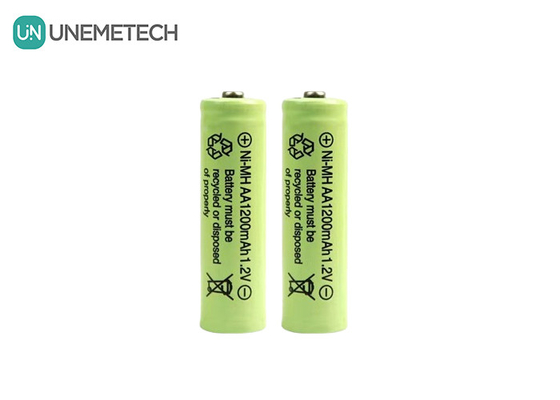 AA1200 1.2V AA 1200mAh Baterias NiMH recarregáveis para lâmpada de emergência