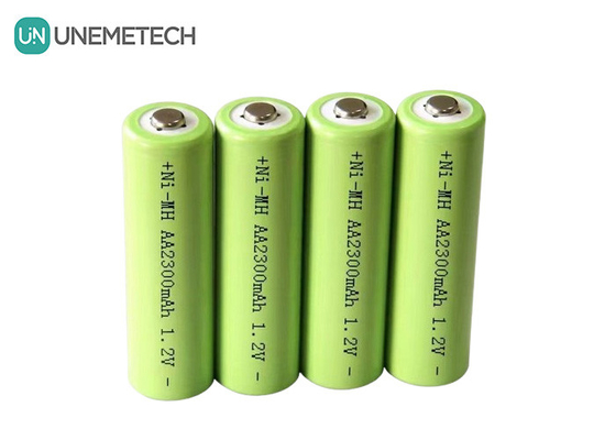 OEM ODM NiMH Baterias 1.2V AA 2300mAh Bateria recarregável AA2300 Para microfone sem fio