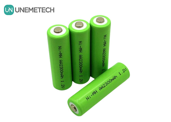 OEM ODM NiMH Baterias 1.2V AA 2300mAh Bateria recarregável AA2300 Para microfone sem fio