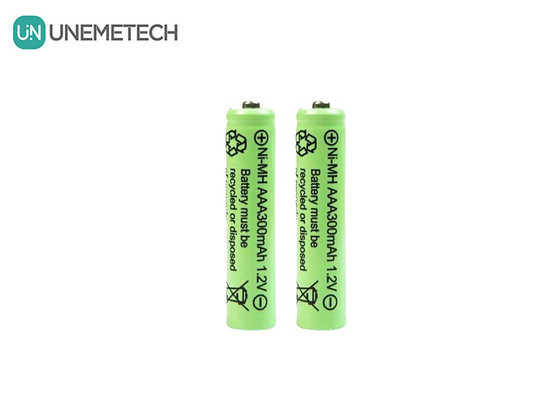 Bateria Ni-MH AAA 1.2V 300mAh Bateria recarregável para luzes solares e controle remoto