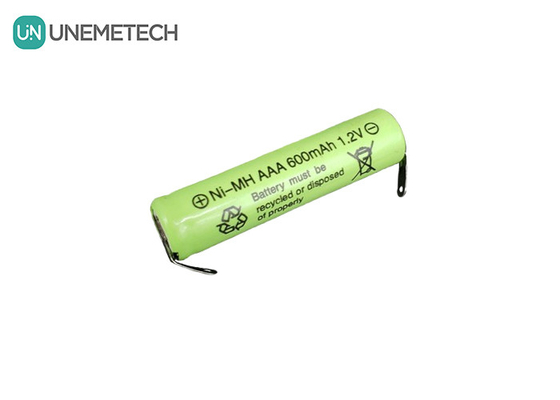 AAA 1.2V 600mAh Baterias recarregáveis NiMH AAA600 Para brinquedos eletrónicos