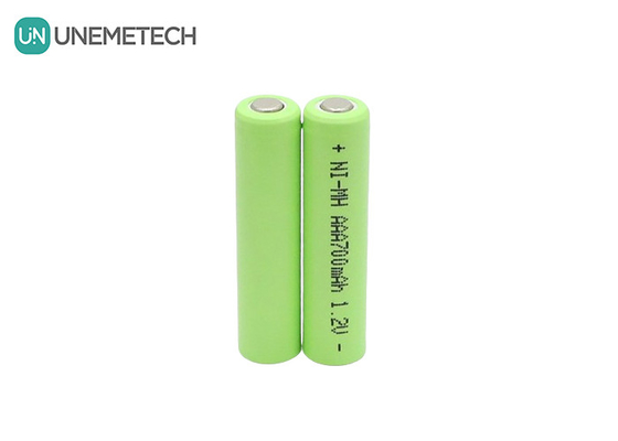UNEMETECH AAA Bateria recarregável Ni-MH 1.2V 700mAh AAA700 Para barbeador elétrico