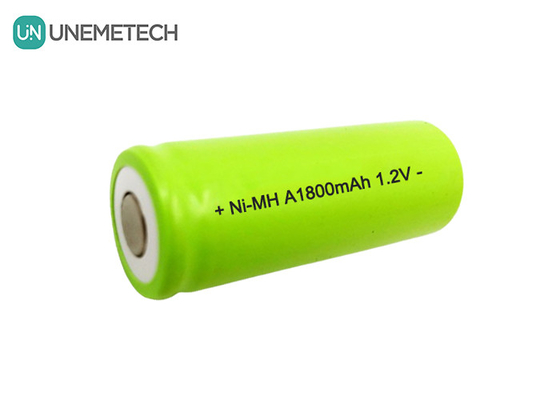 Baterias recarregáveis NiMH Tipo A A1800 1.2V 1800mAh para fechadura inteligente aprovada CE