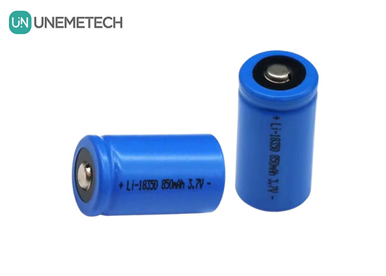 3.7v 850mah Bateria de íons de lítio recarregável 18350 NCM Bateria para aspirador portátil