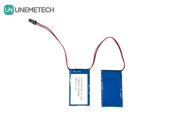 2C Alta taxa de descarga Bateria Lipo 553559 7.4V 1300mAh 2S Para membros artificiais