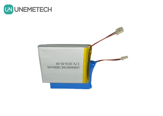 Dispositivo médico Bateria de iões de lítio polímero 7.4V 1800mAh 2S 406168 recarregável