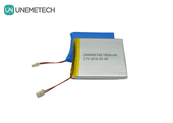 Dispositivo médico Bateria de iões de lítio polímero 7.4V 1800mAh 2S 406168 recarregável
