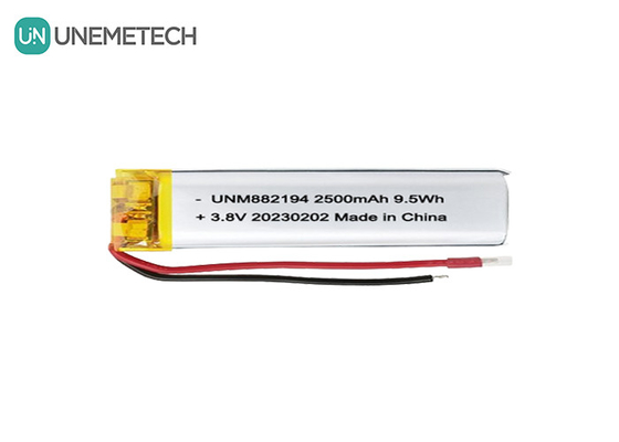Custom 882194 Bateria LiPo de alta tensão 4.35V 2500mAh 1 ano de garantia