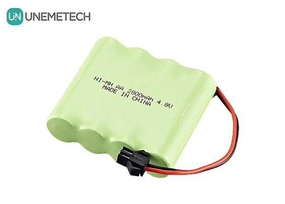 4Bateria de hidreto de níquel-metal de 8V 2800mAh Baterias AA recarregáveis