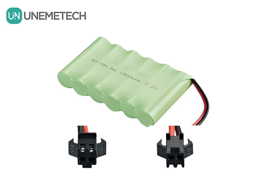 7.2V NiMH Baterias 1800mAh Baterias de hidreto de níquel metálico para veículo de controlo remoto
