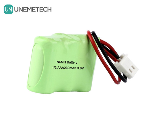 1/2AAA NiMH Baterias recarregáveis 3.6V 230mAh Baterias recarregáveis de coluna