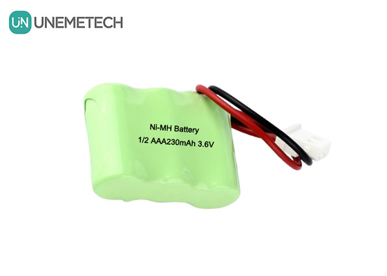 1/2AAA NiMH Baterias recarregáveis 3.6V 230mAh Baterias recarregáveis de coluna