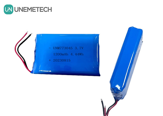 Bateria Li-Polymer 3.7V 1200mAh 773045 1S Baterias LiPo para scanner de impressões digitais