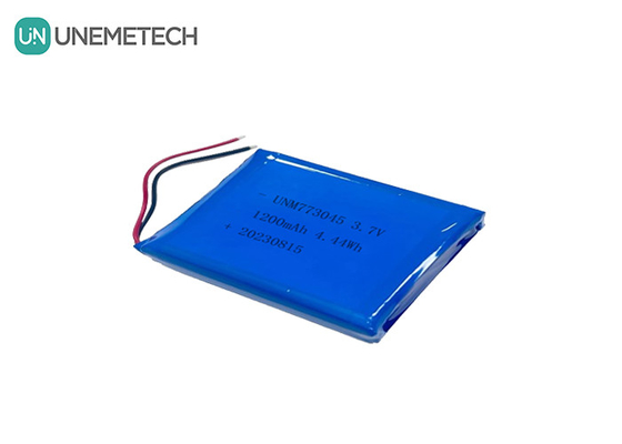 Bateria Li-Polymer 3.7V 1200mAh 773045 1S Baterias LiPo para scanner de impressões digitais